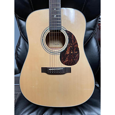 Used Zager ZAD-20 Natural Acoustic Guitar