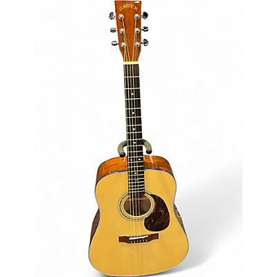 Used Zager ZAD-20E/N Natural Acoustic Electric Guitar