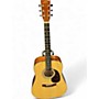 Used Zager ZAD-20E/N Natural Acoustic Electric Guitar Natural