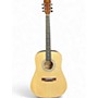 Used Zager ZAD-20E NATURAL Acoustic Electric Guitar NATURAL