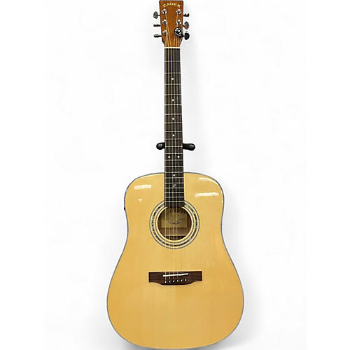 Used Zager ZAD-20E Natural Acoustic Electric Guitar Natural