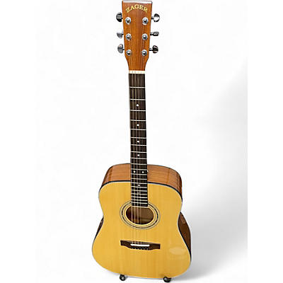 Used Zager ZAD-20E Natural Acoustic Electric Guitar