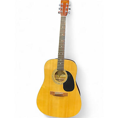 Used Zager ZAD-20E Natural Acoustic Guitar