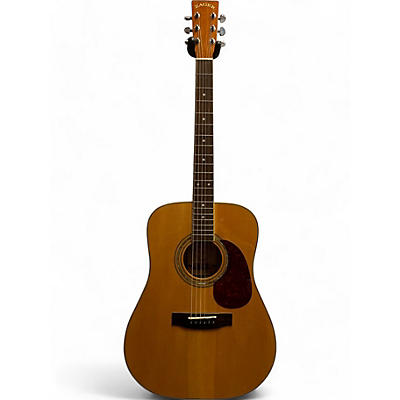 Zager Used Zager ZAD-50 EZ PLAY Natural Acoustic Electric Guitar