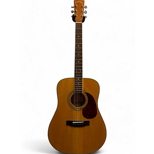 Zager Used Zager ZAD-50 EZ PLAY Natural Acoustic Electric Guitar Natural