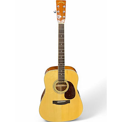 Used Zager ZAD-50 Natural Acoustic Guitar