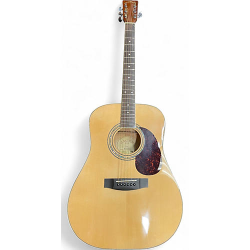 Used Zager ZAD-50 Natural Acoustic Guitar Natural