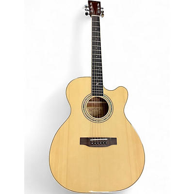 Used Zager ZAD 500MCE /N Natural Acoustic Electric Guitar