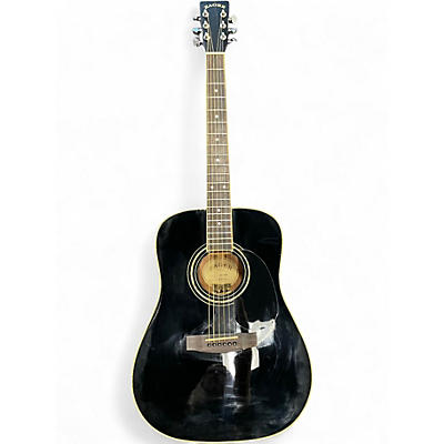 Used Zager ZAD-50BK Black Acoustic Guitar