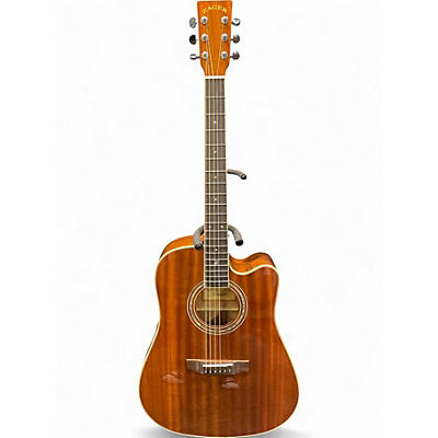 Used Zager ZAD-50CE Mahogany Acoustic Electric Guitar