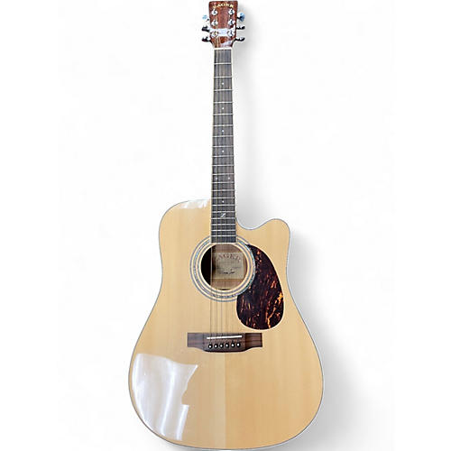 Used Zager ZAD-50CE/N Natural Acoustic Guitar Natural