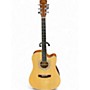 Used Zager ZAD-50CE Natural Acoustic Electric Guitar Natural