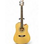 Used Zager ZAD-50CE Natural Acoustic Electric Guitar Natural