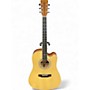 Used Zager ZAD-50CE Natural Acoustic Electric Guitar Natural