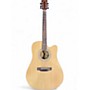 Used Zager ZAD-50CE Natural Acoustic Guitar Natural
