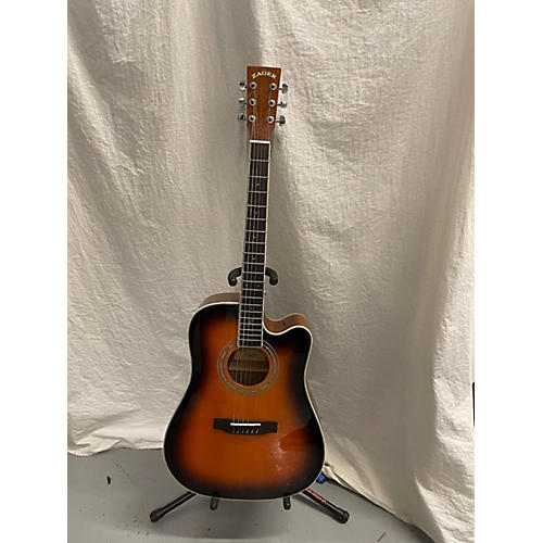 Zager Used Zager ZAD-50CE/VS 2 Tone Sunburst Acoustic Electric Guitar 2 Tone Sunburst