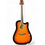 Used Zager ZAD-50CE/VS Tobacco Burst Acoustic Guitar Tobacco Burst