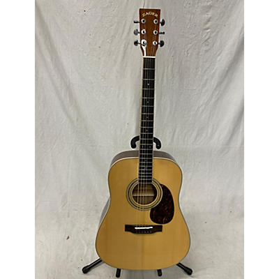 Used Zager ZAD-50N Natural Acoustic Guitar