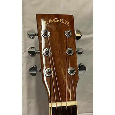 Zager Used Zager ZAD-50OM Natural Acoustic Guitar