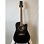 Used Zager Used Zager ZAD 50ce Black Acoustic Electric Guitar Black