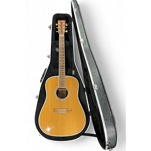 Used Zager ZAD-80 Natural Acoustic Guitar Natural