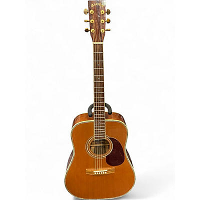 Used Zager ZAD-80 Natural Acoustic Guitar