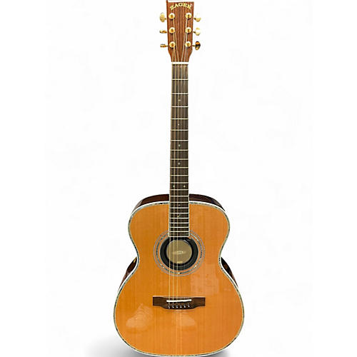 Used Zager ZAD-800M/N Natural Acoustic Guitar Natural