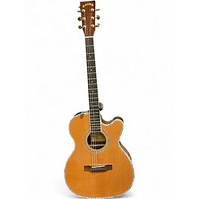 Used Zager ZAD-800MCE Natural Acoustic Electric Guitar