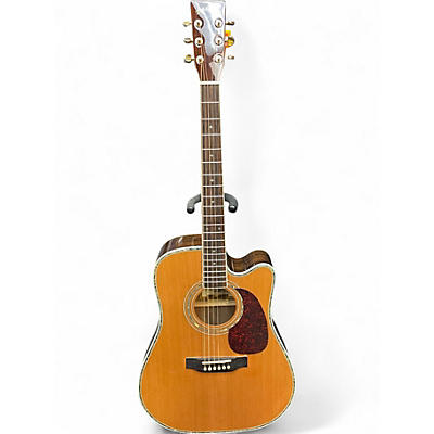 Used Zager ZAD-80CE/N Natural Acoustic Guitar