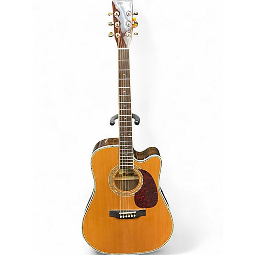 Used Zager ZAD-80CE/N Natural Acoustic Guitar Natural