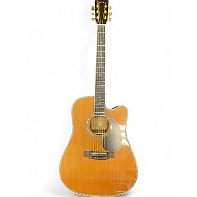 Zager Used Zager ZAD-80CE Natural Acoustic Electric Guitar