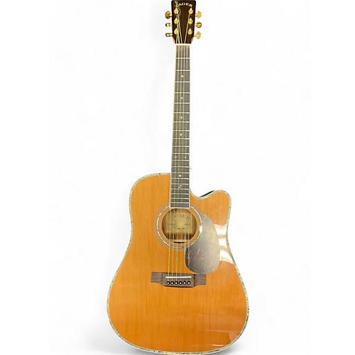 Zager Used Zager ZAD-80CE Natural Acoustic Electric Guitar Natural