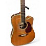 Used Zager ZAD-80CE Natural Acoustic Electric Guitar Natural