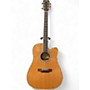 Used Zager ZAD-80CE Natural Acoustic Electric Guitar Natural