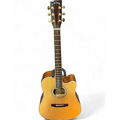 Used Zager ZAD-900 CE Natural Acoustic Electric Guitar