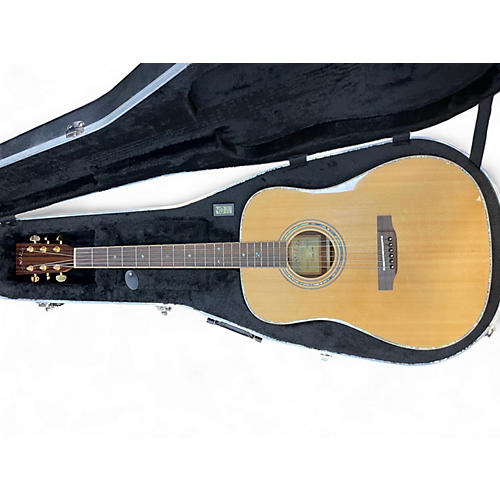 Used Zager ZAD 900 Natural Acoustic Guitar Natural