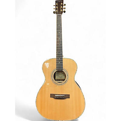 Used Zager ZAD-9000 Natural Acoustic Guitar