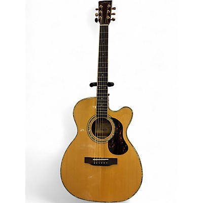 Used Zager ZAD-9000CME Antique Natural Acoustic Electric Guitar