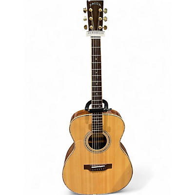 Used Zager ZAD-9000M/N Natural Acoustic Guitar