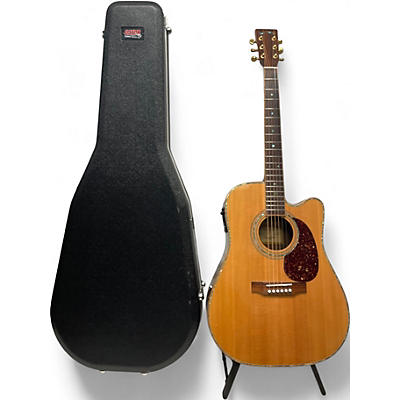 Zager Used Zager ZAD-900CE Natural Acoustic Electric Guitar