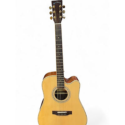 Used Zager ZAD 900CE Natural Acoustic Electric Guitar