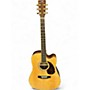 Used Zager ZAD-900CE Natural Acoustic Electric Guitar Natural