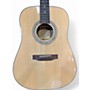 Used Zager ZAD20 Natural Acoustic Guitar Natural