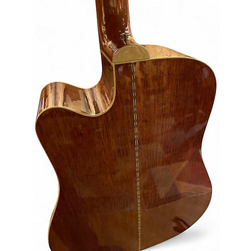 Used Zager ZAD50 Antique Amber Acoustic Guitar Antique Amber