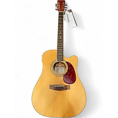 Used Zager ZAD50CE Natural Acoustic Electric Guitar