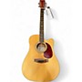 Used Zager ZAD50CE Natural Acoustic Electric Guitar Natural