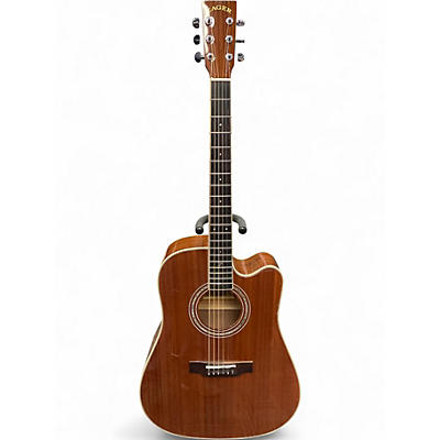 Used Zager ZAD50CE Natural Acoustic Electric Guitar