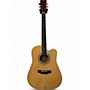 Used Zager ZAD50CE Natural Acoustic Electric Guitar Natural