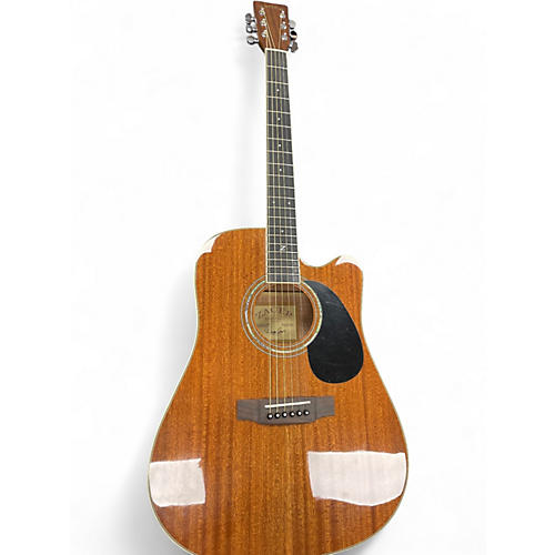 Used Zager ZAD50CE Natural Acoustic Guitar Natural