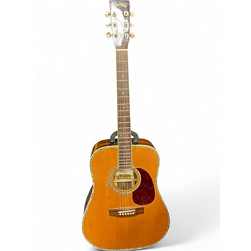 Used Zager ZAD80 Natural Acoustic Guitar Natural